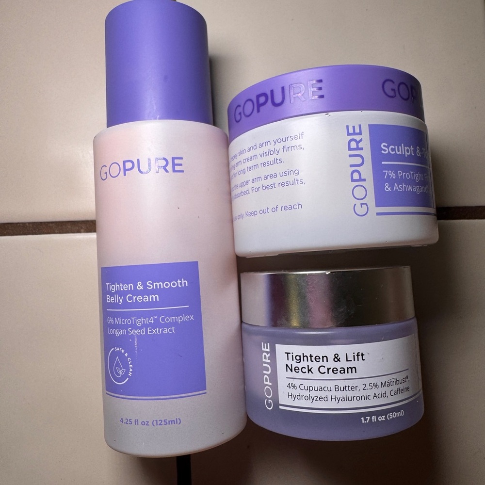 GOPURE Tighten & Smooth Skincare Trio
